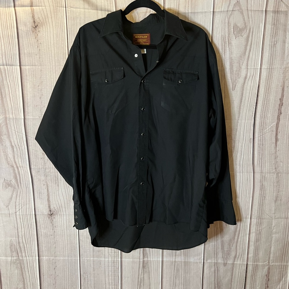 Vintage Rustler Western Shirt Sz 18 34/35